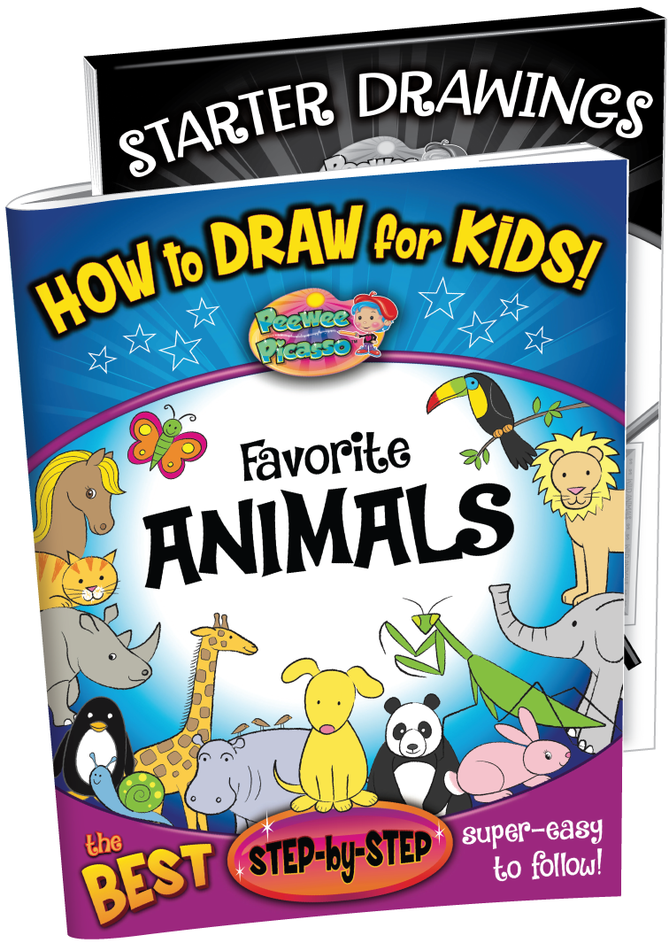 how to draw favorite animals for children