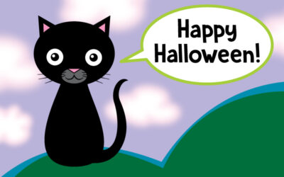 Draw a Black Cat for Halloween!