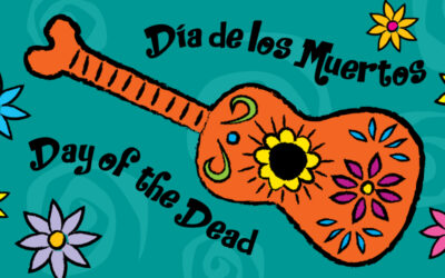 Draw a Day of the Dead Guitar!